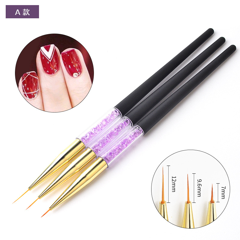 Nail Liner Brush Set Buy Nail Liner Brush, Nail Liner Brush Set